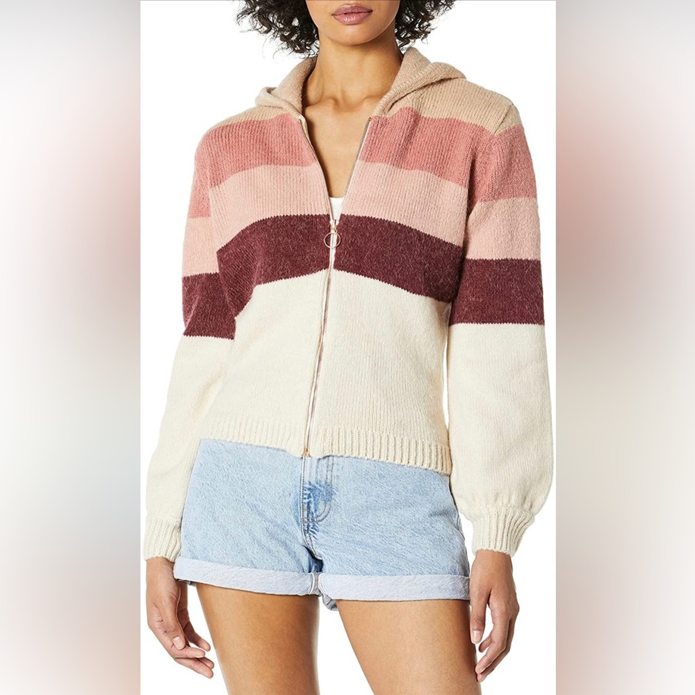 For Love & Lemons Women's Wellesley Stripe Hoodie